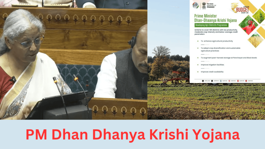 PM Dhan Dhanya Krishi Yojana